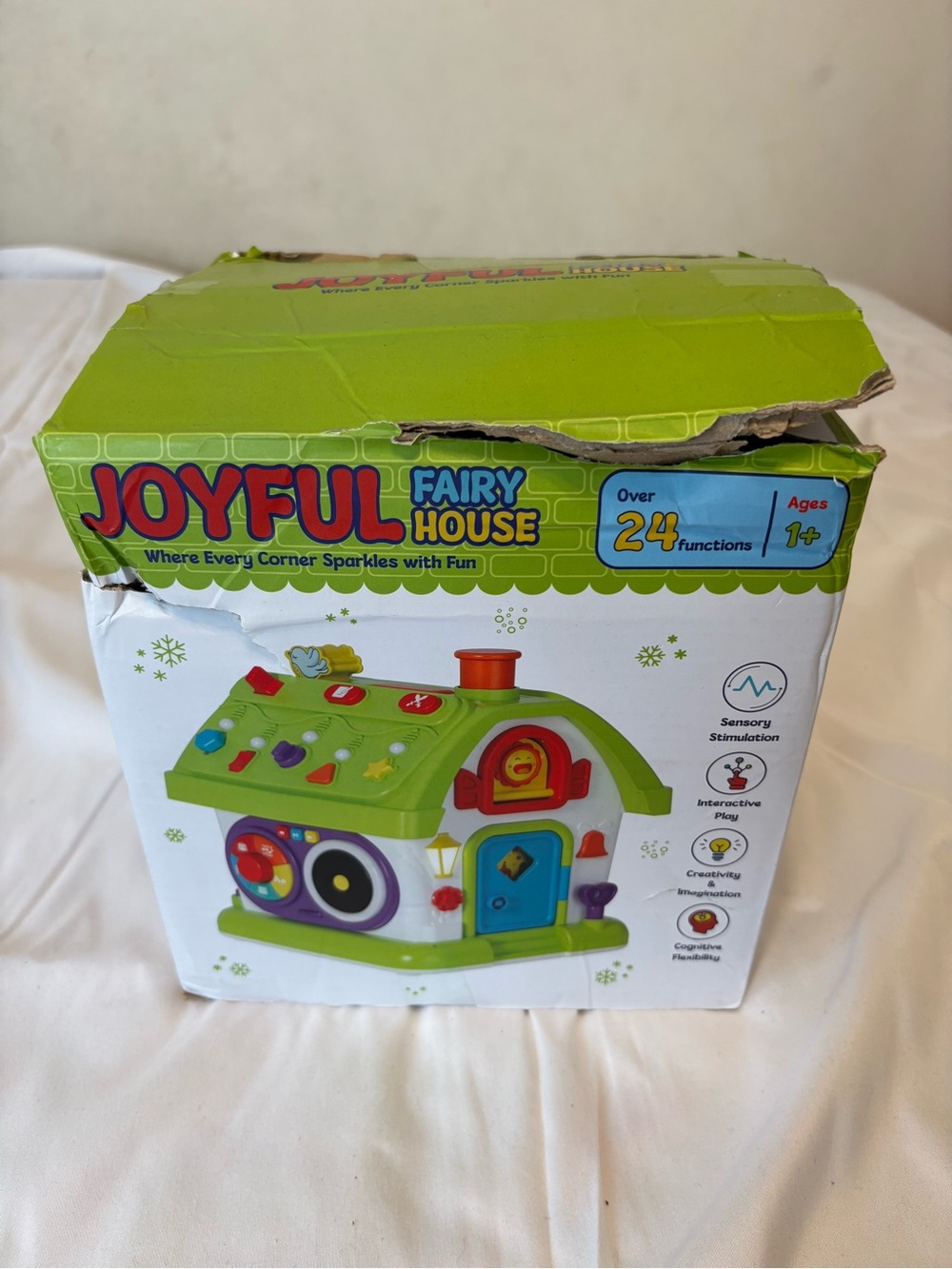 Fairy House Interactive Activity Toy - Green